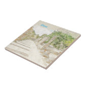 Alte Olympia Ruins Sketch Keramik Tile Wall Dec Fliese (Seite)