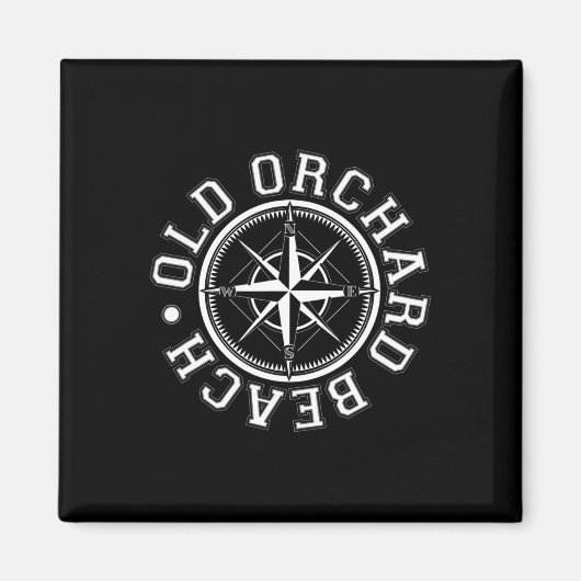 Alte Orchard Strand Maine mit Comp Magnet (Vorne)