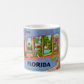 Alte Orlando Grußkarte Kaffeetasse (VorderseiteRechts)