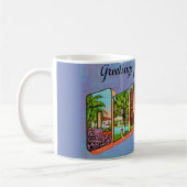 Alte Orlando Grußkarte Kaffeetasse (Links)