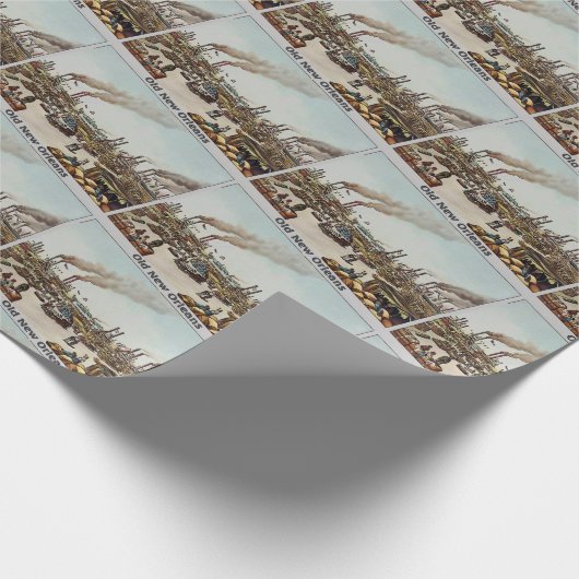 Alte Orleans, Geschenkpapier (Ecke)