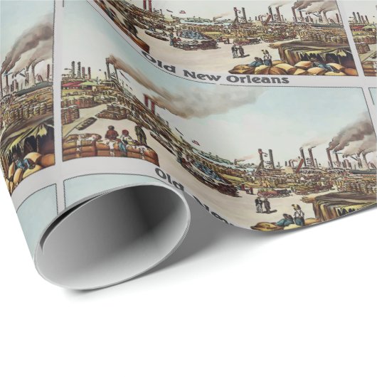 Alte Orleans, Geschenkpapier (Rolleneckpunkt)