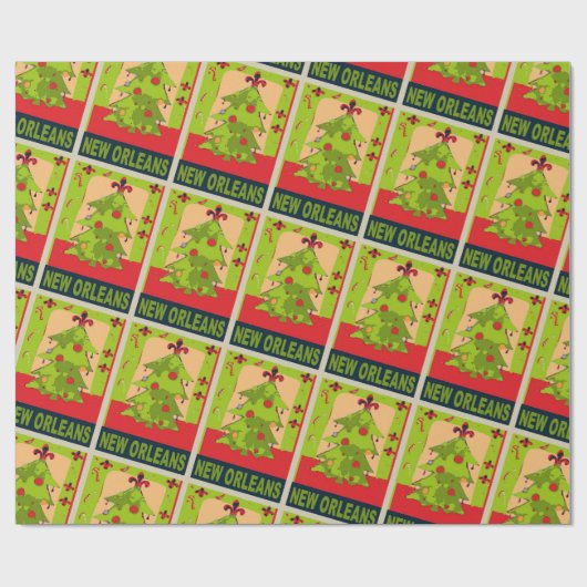 Alte Orleans, Geschenkpapier (Flach)