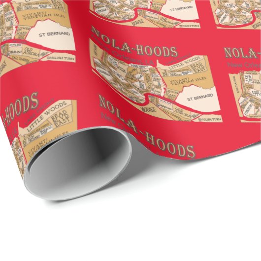 Alte Orleans, Geschenkpapier (Rolleneckpunkt)