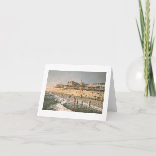 "Alte Ozean-Stadt-" Karte Pauls McGehee (Vorderseite)