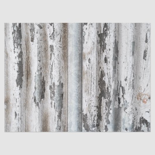 Alte Paint Chipped Wall aus Wellblech Seidenpapier (Vorderseite)