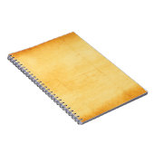 Alte Papiergelbe Papierstruktur Notizblock (Rechte Seite)