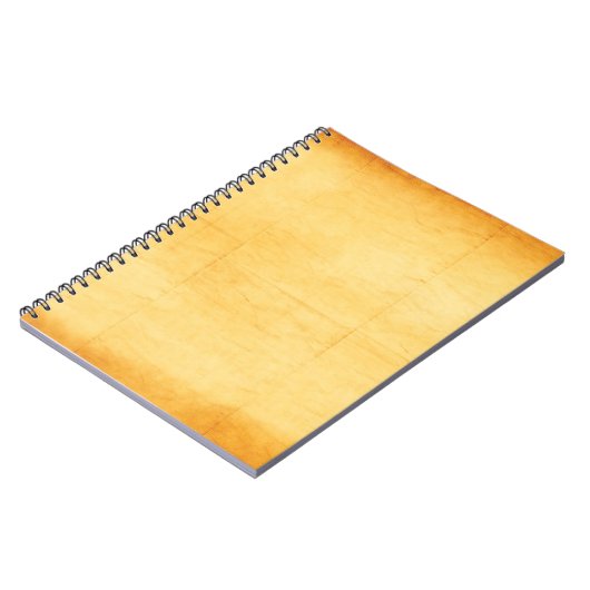 Alte Papiergelbe Papierstruktur Notizblock (Linke Seite)