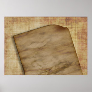 Alte Papierstruktur Poster