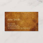 Alte PapierVertretungslehrer-Visitenkarte Visitenkarte (Rückseite)