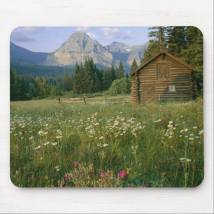 Alte Park-Service-Hütte im Cut Bank Valley Mousepad