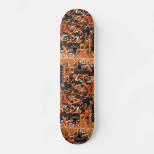 Alte PC-Mainboard Skateboard