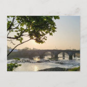 Alte Penwertam-Brücke Postkarte (Vorderseite)