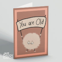 Alte Person Geburtstag