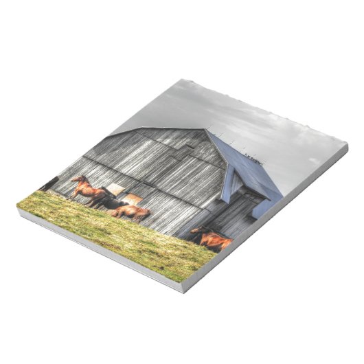 alte Pferdestall Notizblock (Rotiert)