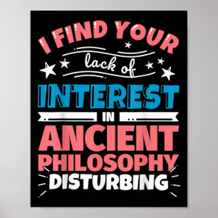 Alte Philosophie Funny Sprichwort Gift Poster