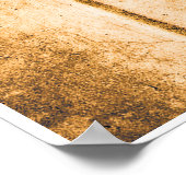 Alte Piano Keys Musik Musikprogramm Poster (Ecke)