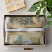 Alte Piraten der karibischen Palme Tree Decoupage Seidenpapier (Geschenk)