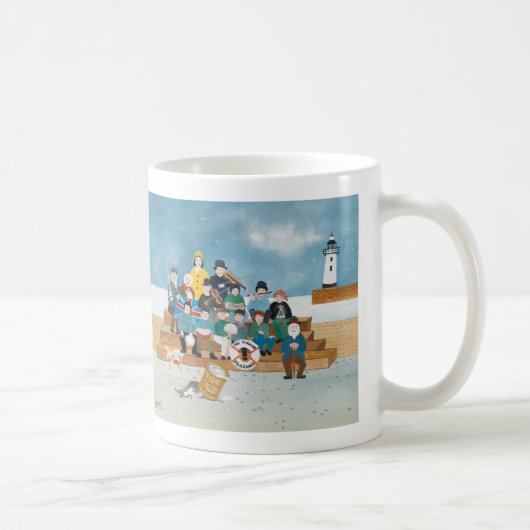 Alte Piraten von Penzance Kaffeetasse (Rechts)