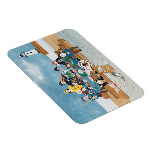 Alte Piraten von Penzance Magnet (Rechte Seite)