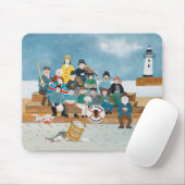 Alte Piraten von Penzance Mousepad (Mit Mouse)