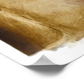 Alte Piratenschatz-Karte Poster (Ecke)