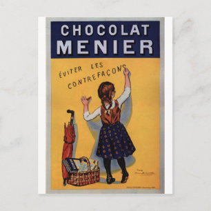 Alte Plakate Postkarte