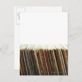 Alte Platten Postkarte (Vorne/Hinten)