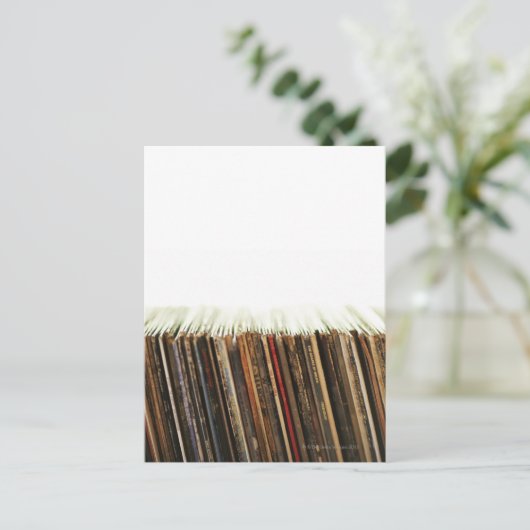 Alte Platten Postkarte (Stehend Vorderseite)