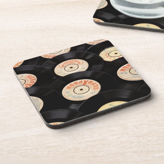 alte Platten Untersetzer Set (Linke Seite)