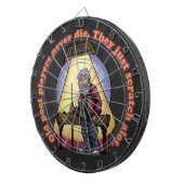 Alte Poolspieler Dartscheibe (Vorderseite rechts)