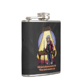 Alte Poolspieler Flachmann (Rechts)