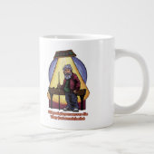 Alte Poolspieler Jumbo-Tasse (Rechts)