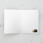 Alte Poolspieler Karte (Innenseite)