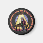 Alte Poolspieler Magnet (Vorne)