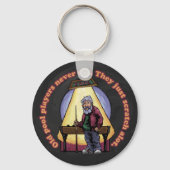 Alte Poolspieler Schlüsselanhänger (Vorderseite)