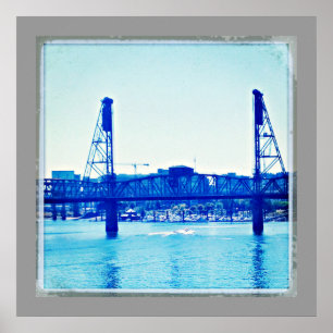 Alte Portland-Brücke Poster