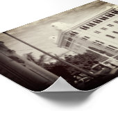 Alte Post in Algier, Algerien Poster (Ecke)