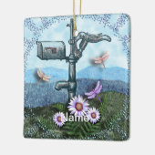 Alte Postbox Keramikornament (Links)