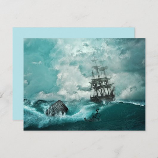 alte Postkarte (Vorne/Hinten)