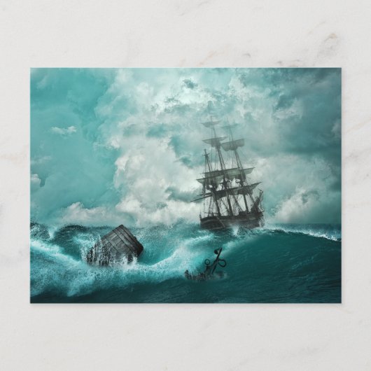 alte Postkarte (Vorderseite)