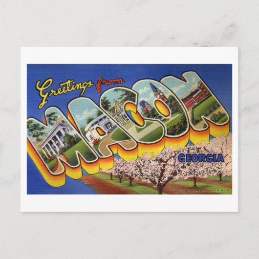 Alte Postkarte (Vorderseite)