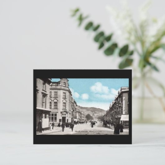 Alte Postkarte - Aberystwyth (Stehend Vorderseite)