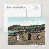 Alte Postkarte - Aberystwyth Sands (Vorne/Hinten)