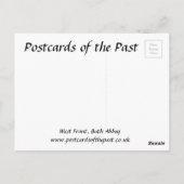 Alte Postkarte - Abtei von Bad (Rückseite)