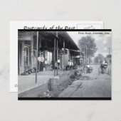 Alte Postkarte - Ackerman, Mississippi (Vorne/Hinten)