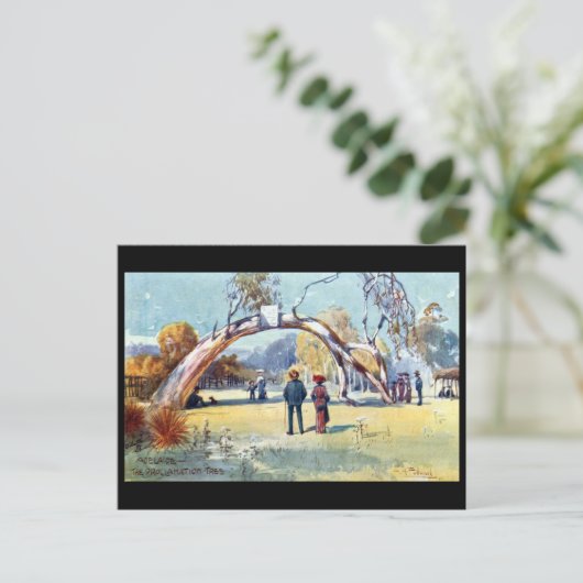 Alte Postkarte - Adelaide, Südaustralien (Stehend Vorderseite)