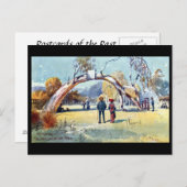 Alte Postkarte - Adelaide, Südaustralien (Vorne/Hinten)