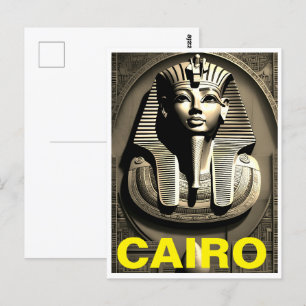 Alte Postkarte Ägypten