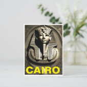 Alte Postkarte Ägypten (Stehend Vorderseite)
